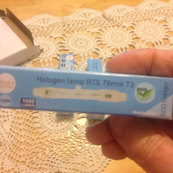 NIB 5 pc Halogen R7S 78mm T3 Double Ended Bulbs - Picture 5 of 7